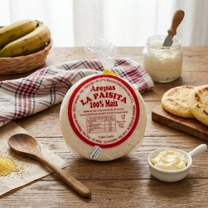 Arepa Mediana Gruesa La Paisita 6 uds.