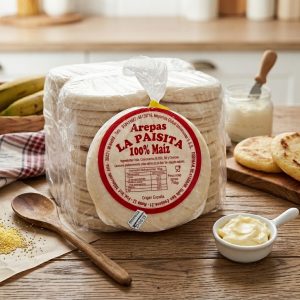 Arepa Blanca La Paisita 6 uds. (x30 paquetes)