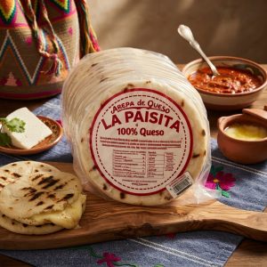 Arepa de Queso La Paisita 4 uds. (x30 paquetes)